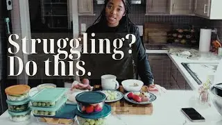 I’m STRUGGLING, so let’s meal prep