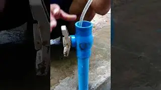 Pvc pipe air pressure connect. many people know this! try at home