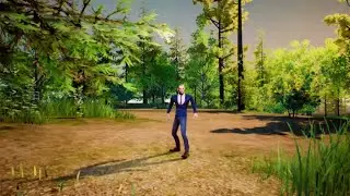 MYSELF IN THE UNREAL ENGINE FOREST ( NATURE PACKAGE, UNREAL ENGINE 4 )