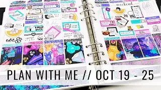 Plan With Me // Oct 19 - 25 // Planner Group Sales
