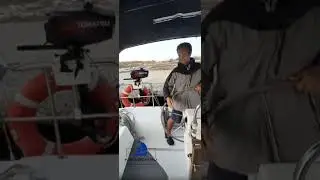 Отрабатываем швартовки | Яхтенная школа в Стамбуле #яхтеннаяшколавстамбуле #яхтингвтурции #yachting