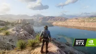 RDR2 Walking Timelapse From New Austin to Cumberland Falls with Radiant West ReShade Preset 4K