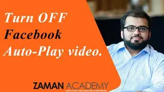 How to Stop/Off Facebook Auto Play Video