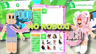 My Secret Trick To Get Rich On Adopt Me With *NO ROBUX* (Roblox!)