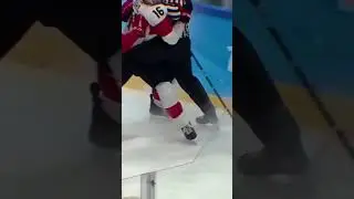 Приложили полосатика #хоккей