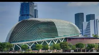 Walking Tour: Durian Shape Esplanade - Theatres on the Bay, Singapore Tourist Attraction