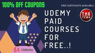 Udemy Premium Courses for FREE! | MUST SEE  | Join Now | Today's Value = Rs 32,640