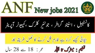 ANF New jobs 2021 || ANF constable jobs 2021