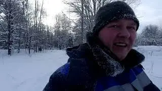 Рухнул мост по которому нам ехать! Мороз - 32