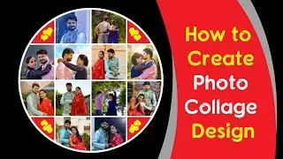 How to Make a Unique Photo Collage in Photoshop |74|