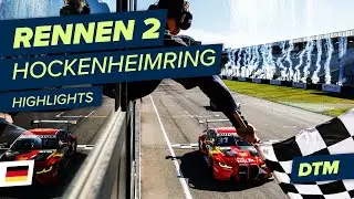 Hier ist der neue Meister der Saison 2022! | Highlights DTM Race 2 - Hockenheimring | DTM 2022