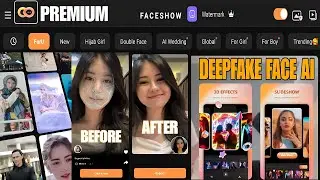 DEEPFAKE AI FACESHOW VIP TEKNOLOGI AI ART VIDEO MAKER PERTUKARAN WAJAH