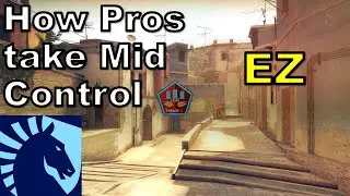 Taking Mid Control on T-Side Mirage Feat. Team Liquid - Quick Tips#3