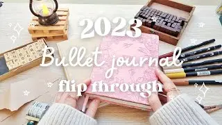 📖 My 2023 Bullet Journal Flip Through