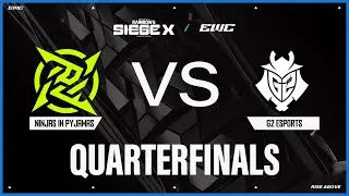 Ninjas in Pyjamas vs G2 Esports | R6 Siege X at EWC 25 - Day 3 - Quarterfinals