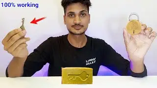 हमने बनाई नकली चाबी / how to make duplicate key at home / Santosh experiments