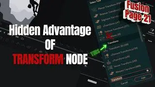 Why Use This ONE Transform Node in Davinci Resolve