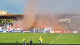 Doping kibiców Kotwicy Kołobrzeg