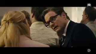 Kingsman (2015) : scène du massacre à l église, sous emprise 