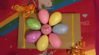 Buntes Ostergeschenk für sie.