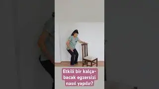 Etkili bir kalça- bacak egzersizi nasıl yapılır? #aktifizyo #fiziktedavi #dizağrısı