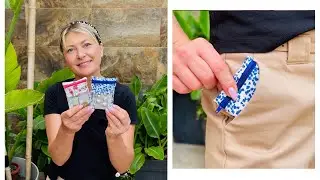 Easy sewing for your patchwork pocket, step by step / Sewing with Ulyana