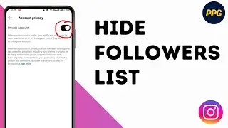 How To Hide Instagram Following And Followers List ?
