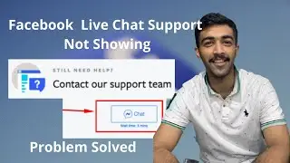 Facebook Live Chat Support Not Showing || Facebook Customer Support Problem Fixed!!