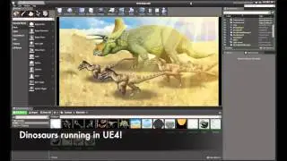 Creature UE4 Dinosaurs