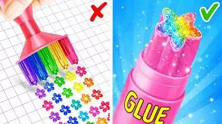 BEST SCHOOL HACKS | Genius Hacks to Become Popular by 123 GO! Series