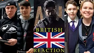 What British Think Of KGF CHAPTER 2 Trailer (Reaction) | 🇬🇧 London Response to 