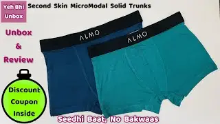 ALMO Second Skin MicroModal Solid Trunks | Unboxing & Review