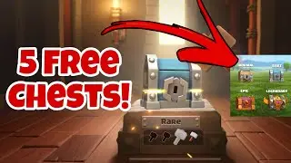 CLAIM THESE 5 FREE EVENT CHESTS NOW! | Clash Of Clans