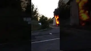 Пожар в Сызрани
