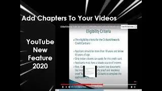 How to Add Chapters to Your YouTube Videos Using TimeStamps#YouTubeNewFeature2020#RahulAnITGuy