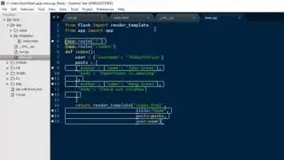 Introduction To Flask   Tutorial 4   Template For Loops and Inheritance