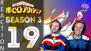 SOS Bros React - My Hero Academia Season 3 Episode 19 - Rescue Heroes!!