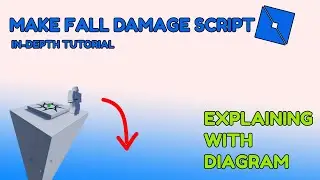 How to add fall damage to your roblox game! (IN-DEPTH TUTORIAL)