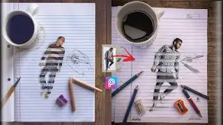 New 3D Paper Manipulation | PicsArt 3D Paper Photo Editing | PicsArt Editing Tutorial | #picsartedit