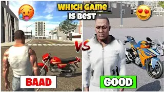 indian Bike Driving 3D V/S indian Car Bike Drive Gtiv 🔥 | Which Game is Best 🤩| KXP VINEET YT