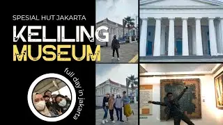 Seharian Keliling museum yg ada di JAKARTA #jakarta #youtuber #travel #kotatua