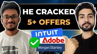 How He Cracked 5+ Offers in Recession | Tips for Freshers 🔥🔥