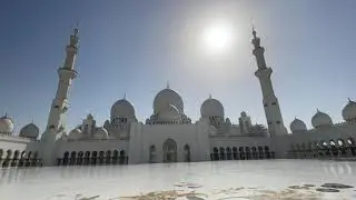 This Grand Mosque of Abu Dhabi Is Just Beautiful #abudhabi #grandmosqueabudhabi #mosque #islam #fyp