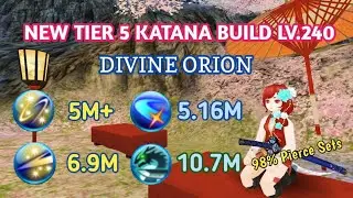 Toram Online - New Tier 5 Katana Build Lv.240 