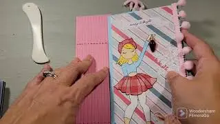 Binding & Cover for our collaborative Julie Nutting Junk Journals