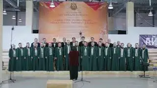 Тюнгюлюнский народный хор. Рук.Г.И.Варламова, Мегино-Кангаласский улус, с.Тюнгюлю.