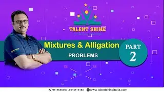 Mixtures & Alligations - Problems
