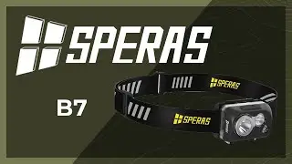 Headlamp SPERAS B7 - Military Range