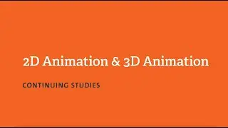 2D Animation Diploma & 3D Animation Diploma