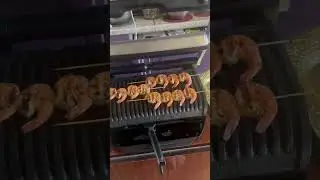 #креветки жаренные на гриле
